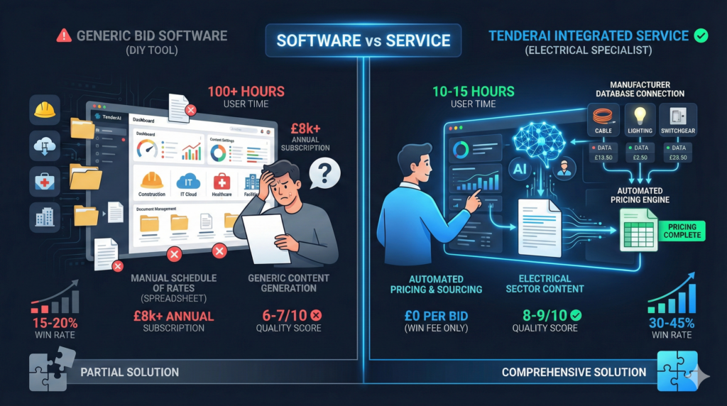 What is the best bid management software for electrical sector?