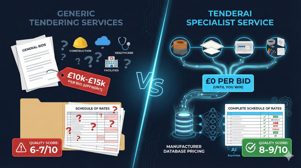 Which tendering service is best for electrical distributors?